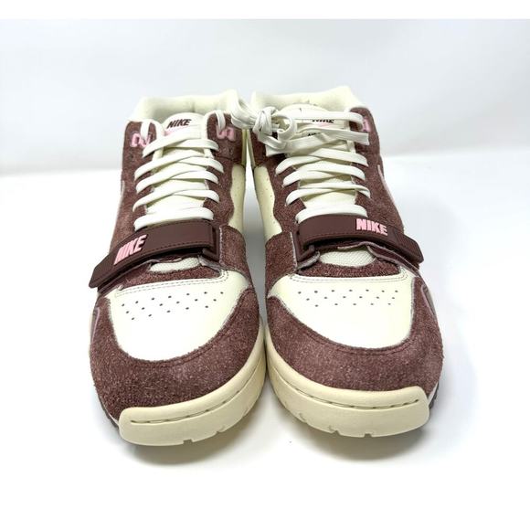 Nike Men Shoes Air Trainer 1, Dark Pony/Medium Soft Pink, Size 10 - Picture 2 of 7